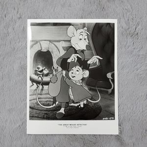 Vintage Original Still Photo of Disney's "The Great Mouse Detective" 1986.